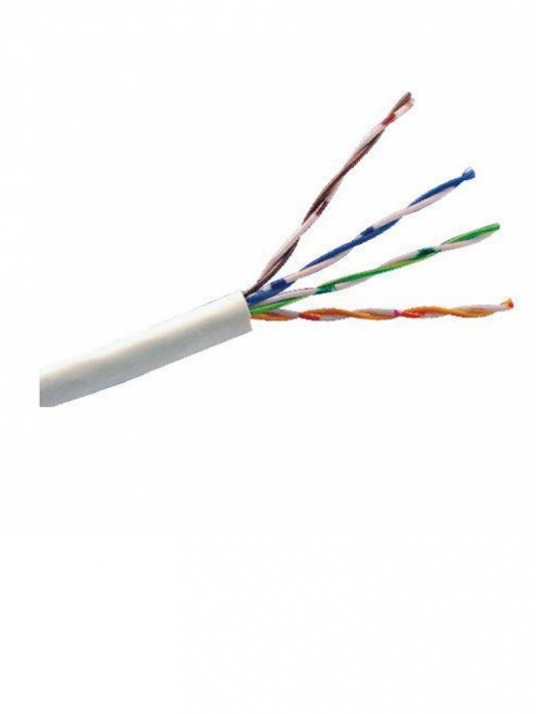 Saxxon outp6cop305bc - cable utp 100% cobre / categoria 6 / color blanco / interior / 305  mts / 4 pares / fluke test / cert iso