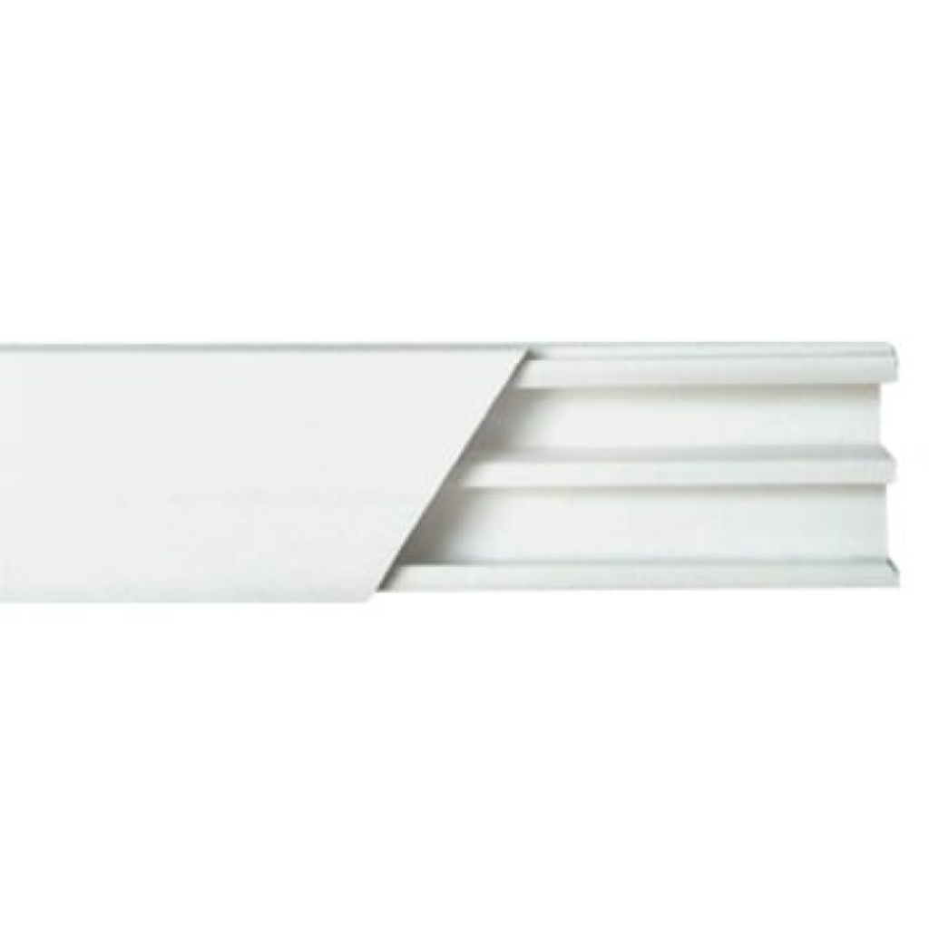 Canaleta Con Division De PVC Thorsman TMK-1020-CD Auto Extinguible 20x10mm 2.5m