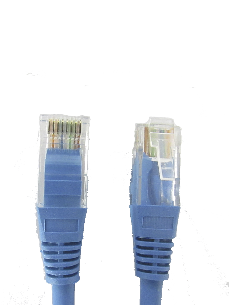 Saxxon p61ua - cable patch cord utp 1 metro / cat 6 / color azul