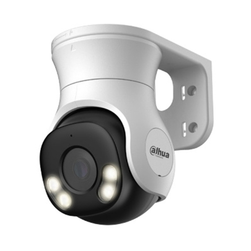 Cámara CCTV Domo PT Full Color Interior Exterior Dahua DH-HAC-PT1239A-A-LED Alámbrico 1920x1080 Pixeles