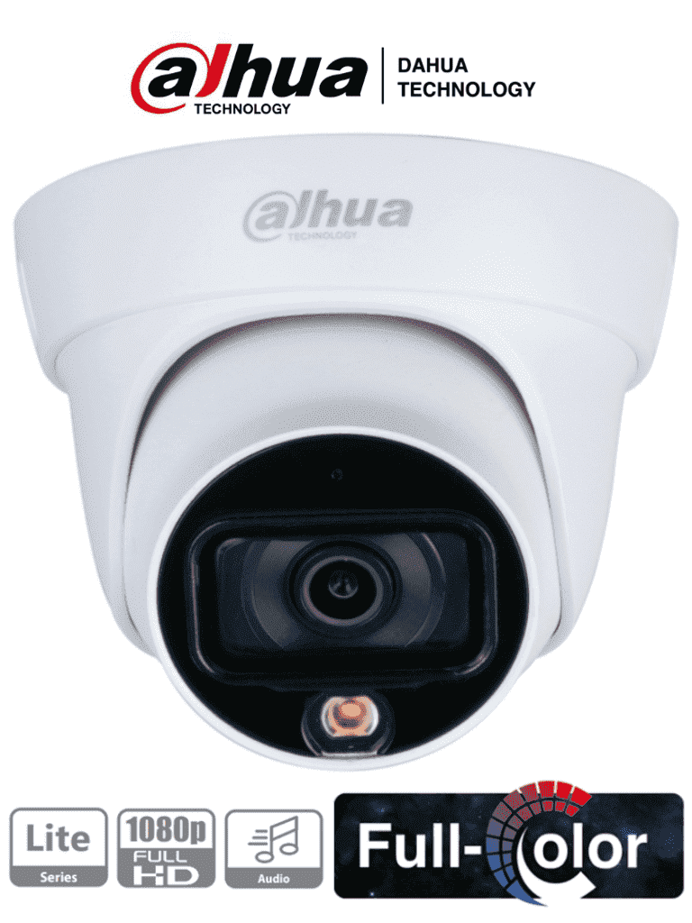Cámara De Vigilancia Dahua DH-HAC-HDW1239TLN-A-LED-0280B Domo 1920x1080 2MP IR Hasta 20m IP67