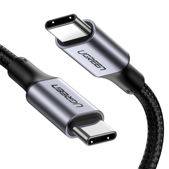 Ugreen Cable USB-C Macho - USB-C Macho, 1 Metro