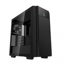 Gabinete DeepCool CH510 MESH DIGITAL con Ventana Midi-Tower ATX/EATX/Micro ATX/Mini-ATX USB 3.0 Sin Fuente 1 Ventilador Instalado