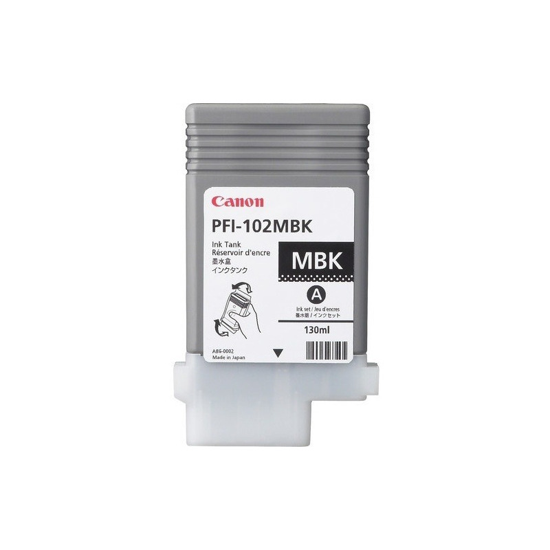 Tanque de tinta canon pfi-102 mbk - negro