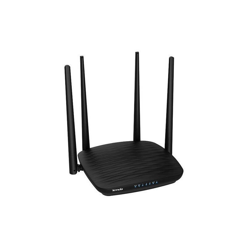 Router Tenda Fast Ethernet AC5 AC1200 867 Mbit/s 3x RJ-45 2.4/5GHz Negro 4 Antenas Externas De 5dBi