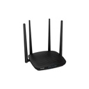 Router Tenda Fast Ethernet AC5 AC1200 867 Mbit/s 3x RJ-45 2.4/5GHz Negro 4 Antenas Externas De 5dBi