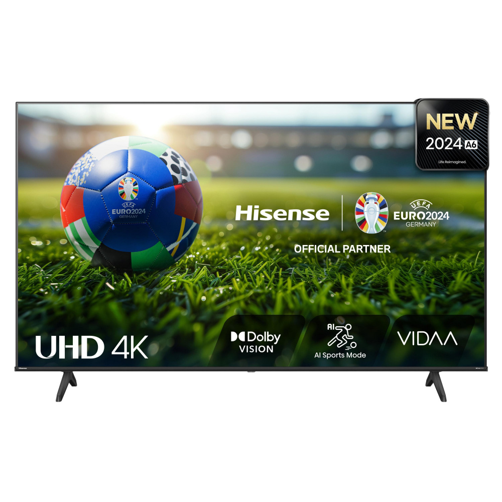 Television led hisense 65 65a6n smart tv, google tv, uhd 4k, dolby vision ,hdr10, dts virtual x