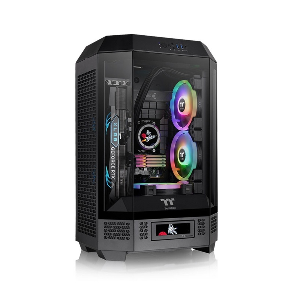 Gabinete Thermaltake The Tower 300 Micro Tower Ventana Frontal 2 Ventiladores Instalados