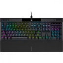 Teclado Gamer Corsair K70 RGB PRO, Teclado Mecánico, Switch OPX, Alámbrico, Negro, (Inglés)
