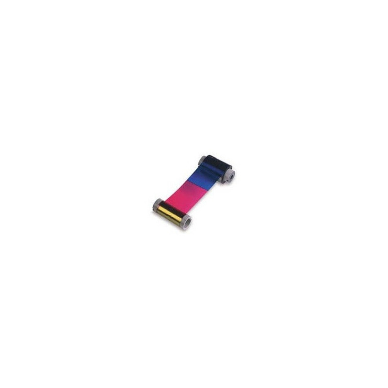 Cinta 4 paneles de color zebra iseries ymck 625 impresiones -