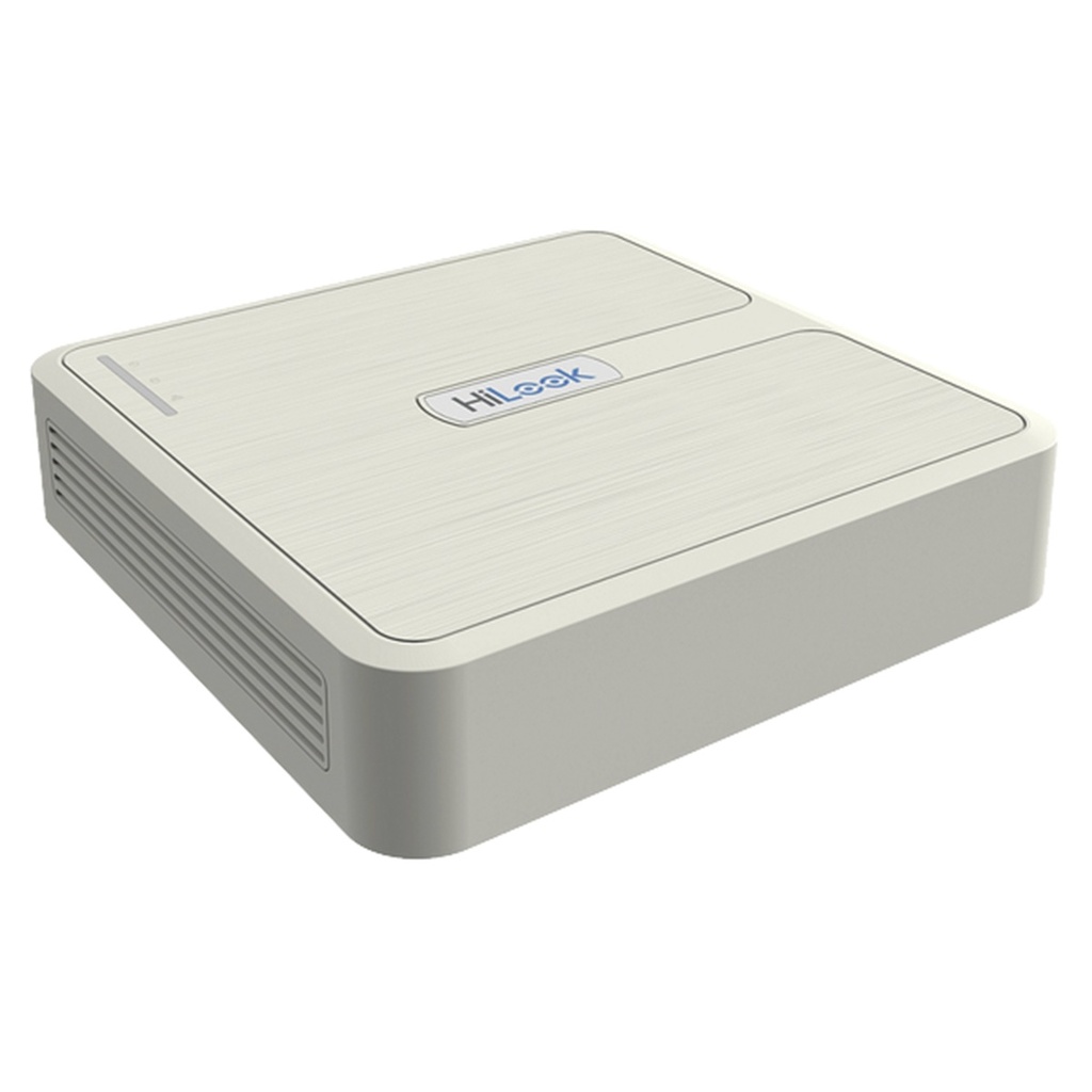 NVR 4 Megapixel Compatibles con Cámaras AcuSense 4 Canales IP 4 Puertos PoE+ 1 Bahía de Disco Duro Salida en Full HD