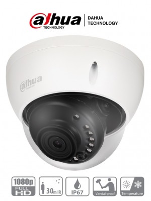 Cámara domo  dahua technology hdbw1200en-0280b-s5 - 2mp