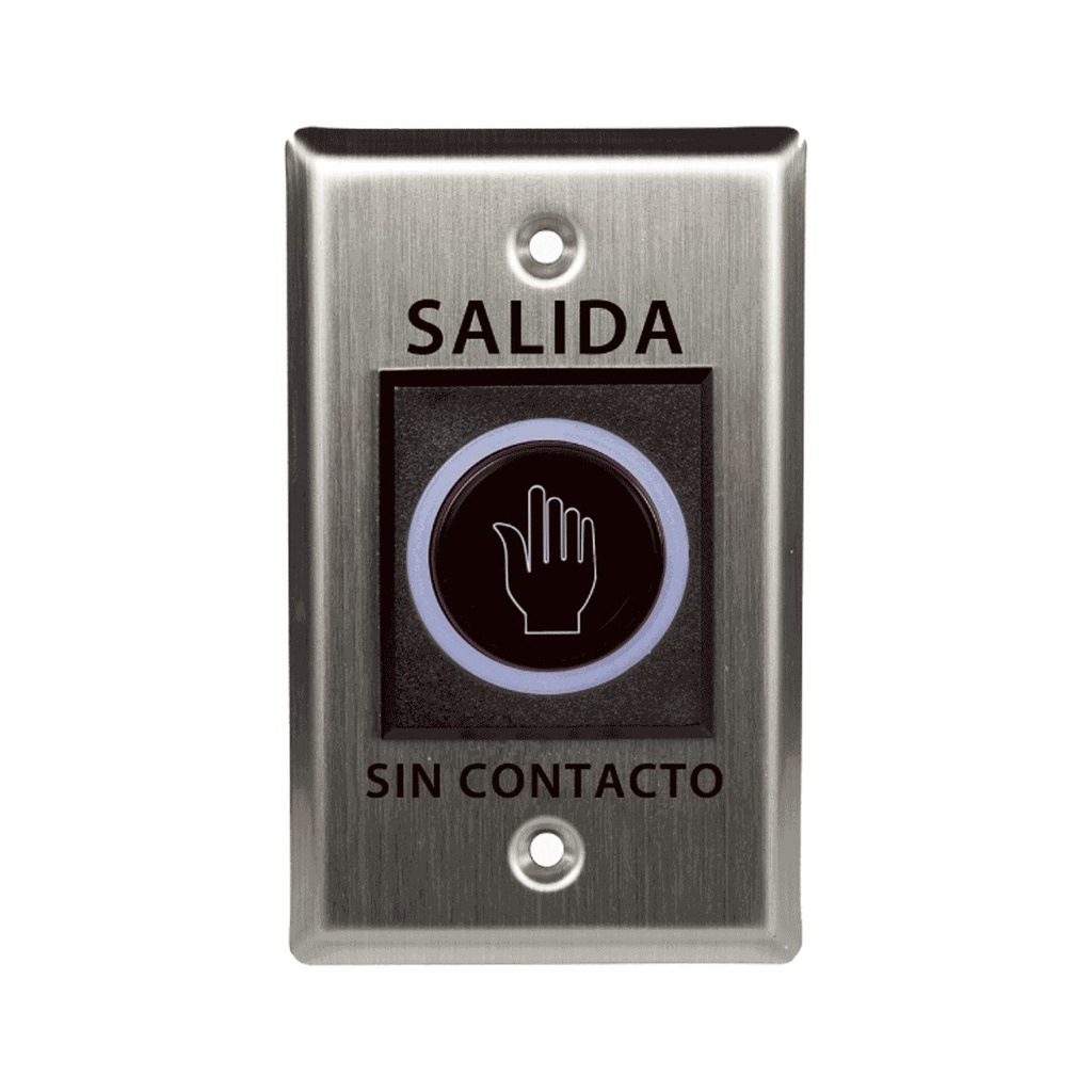 ZKTeco Botón de Salida K1-1, Alámbrico, Gris