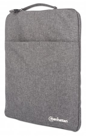 Manhattan Maletín de Poliéster Seattle para Laptop 15.6", Gris