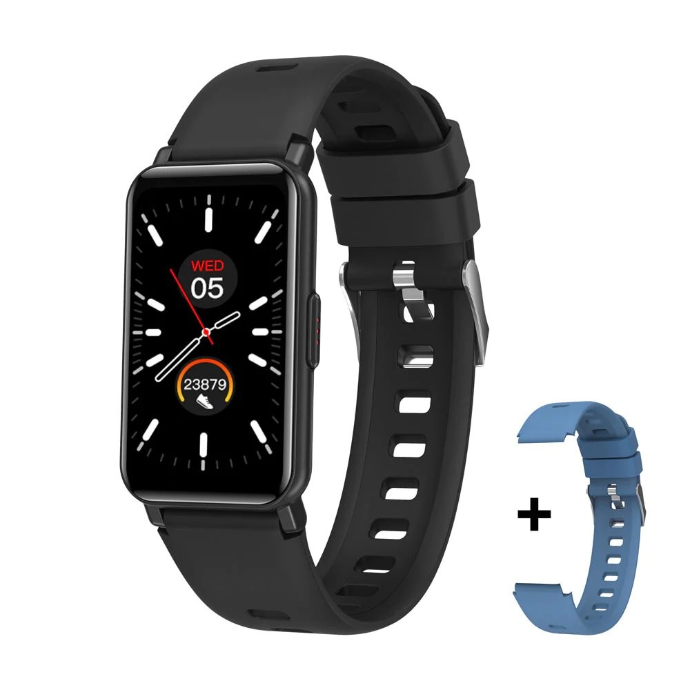 Smart watch argomtech skeiwatch b20 pantalla ips de 1.45" ip68 resolución 172x320p 2 correas incluidas negro y azul