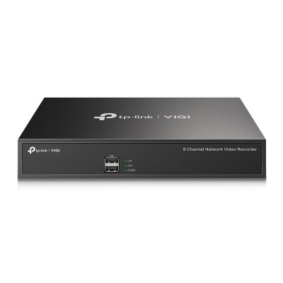 NVR De 8 Canales TP-Link VIGI NVR1008H Para 1 Disco Duro Máx 10TB 2x USB 2.0 1x RJ-45
