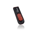Memoria USB Adata C008 64GB USB 2.0 Negro/Rojo (ac008-64g-rkd)