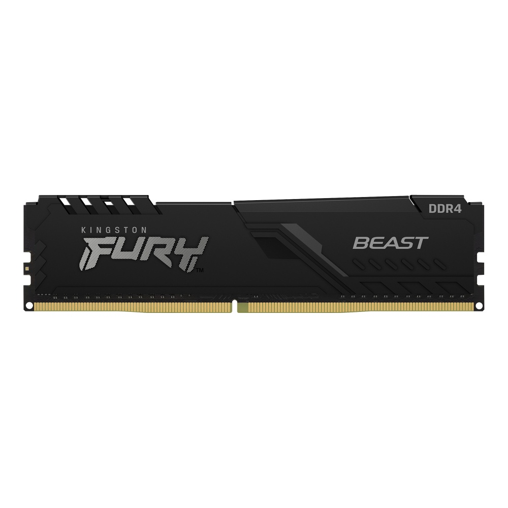 Memoria RAM Kingston FURY Beast Black DDR4 3200MHz 32GB Non-ECC CL16 XMP