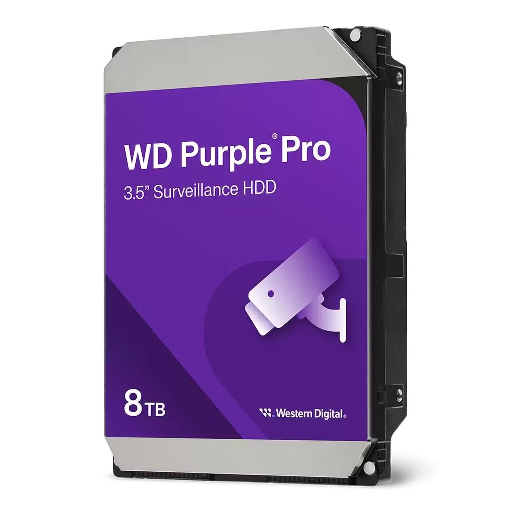 Disco duro wd 3.5" 8tb wd8002purp purple pro 7200 rpm 256mb sata3