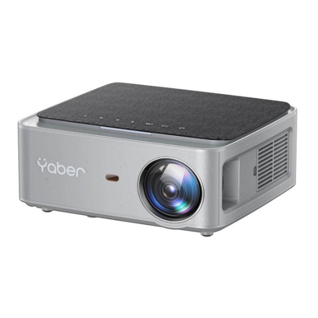 Proyector YABER Pro U6 Bluetooth WiFi Doble Banda 2.4G/5G 450 Lúmenes ANSI Resolución 1080P