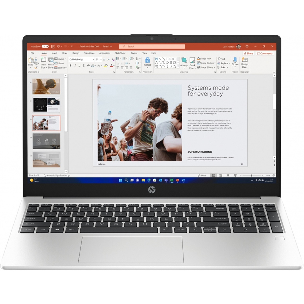 Laptop HP 250 G10 15.6" Intel Core i7 1355U 8GB RAM 512GB SSD Windows 11 Home