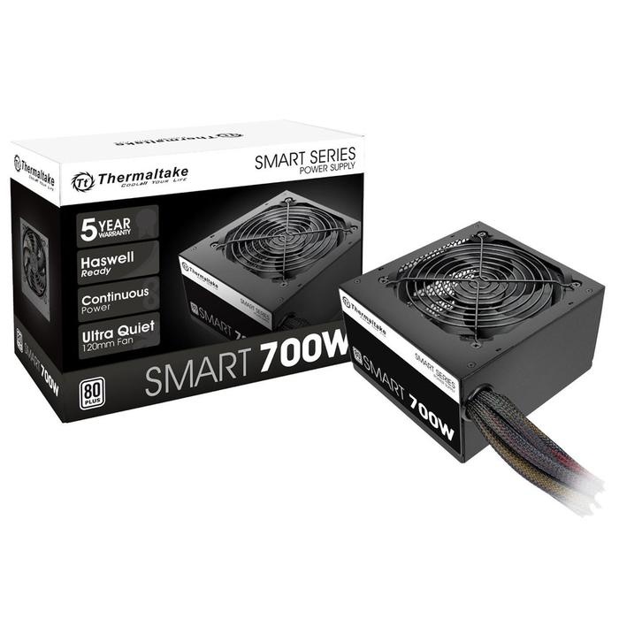 Fuente de Poder Thermaltake Smart 700W 80 PLUS
