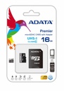 Memoria Flash Adata 16GB MicroSDHC UHS-I Clase 10 Con Adaptador