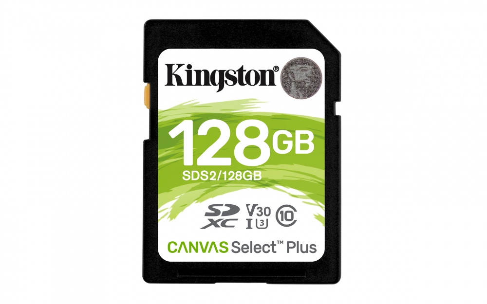 Memoria Flash Kingston Canvas Select Plus 128GB SDXC UHS-I Clase 10