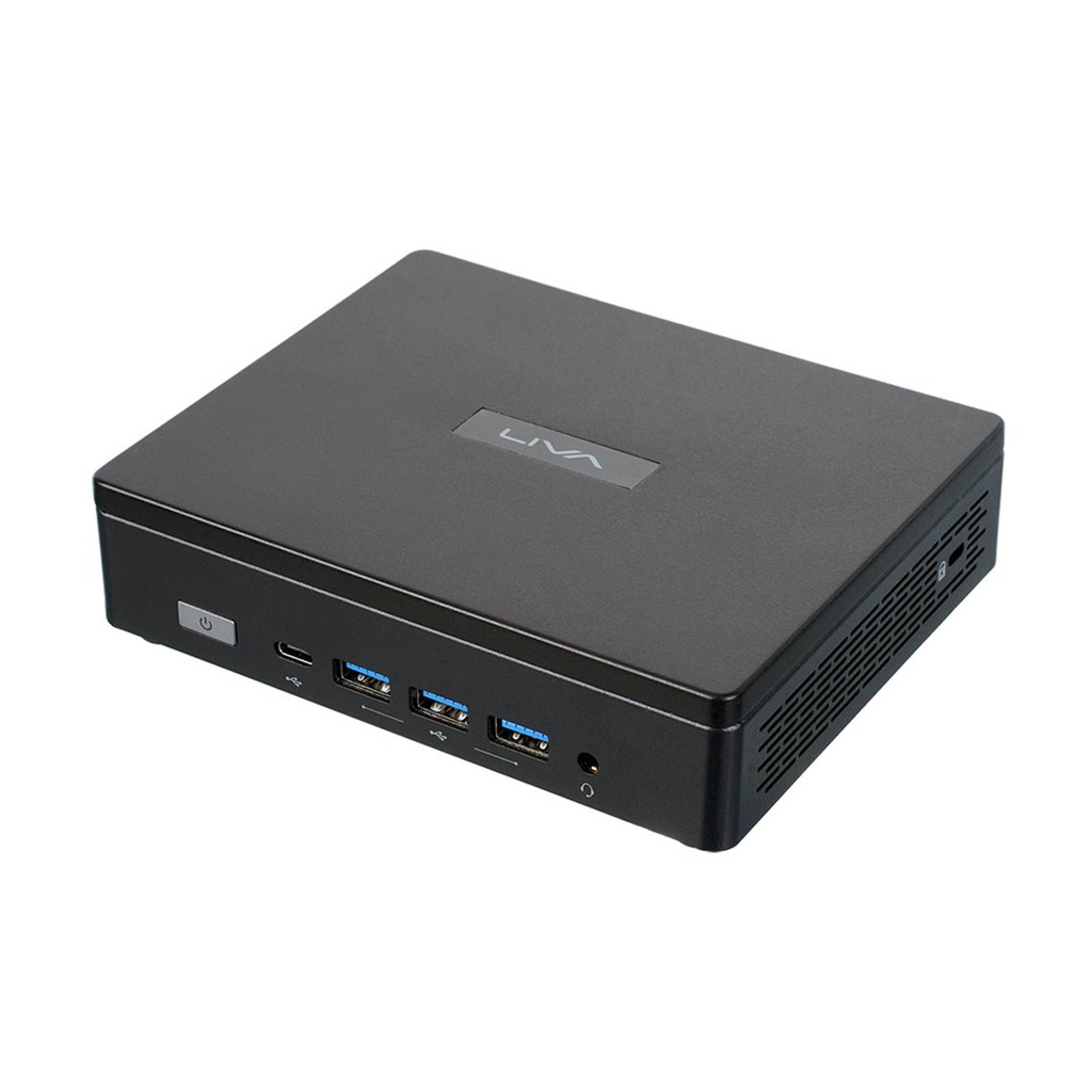 Mini pc barebone ecs 95-667-qe3035 liva z5 plus  intel u300 sin memoria sin almacenamiento