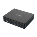 Mini pc barebone ecs 95-667-qe3035 liva z5 plus  intel u300 sin memoria sin almacenamiento
