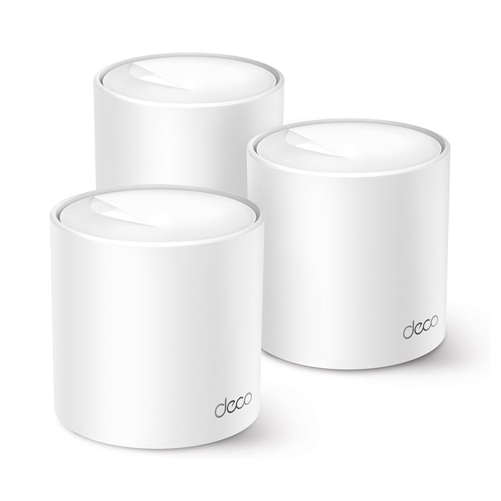 Router TP-Link con Sistema de Red Wi-Fi en Malla Deco X50 PRO Wi-Fi 6 2402Mbit/s 2x RJ-45 2.4/5GHz 3 Antenas Internas 3 Piezas