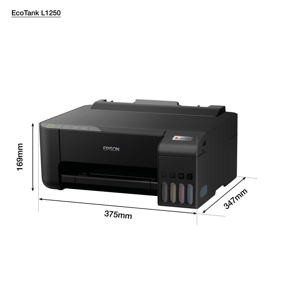 Multifuncional Epson EcoTank L3210, Color, Inyección de Tinta