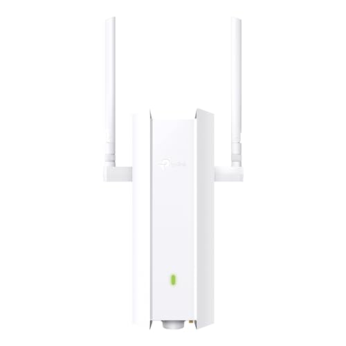 Tp-link eap625-outdoor hd - punto de acceso wi-fi 6 de interior/exterior ax1800 , 1.8 gbps de velocidad ,  ofdma, mu-mimo ,  gestión remota omada sdn  , 1000+ clientes.
