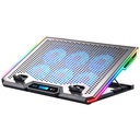 Base Enfriadora Acteck Froost Zero BE640 Para Laptop 15.6" 6 Ventiladores