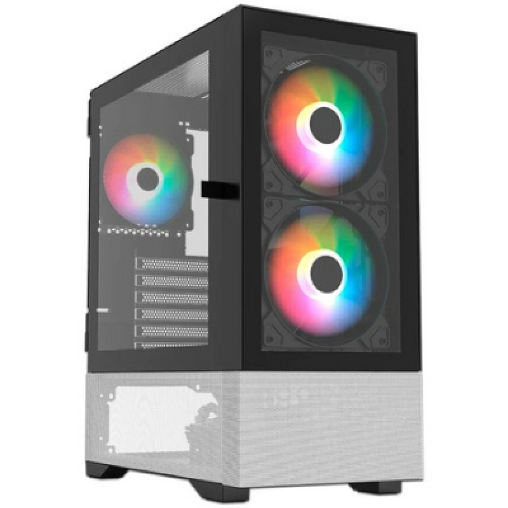 Gabinete Gamer Media Torre Nitrox Crystal 5500CBW Legend Series