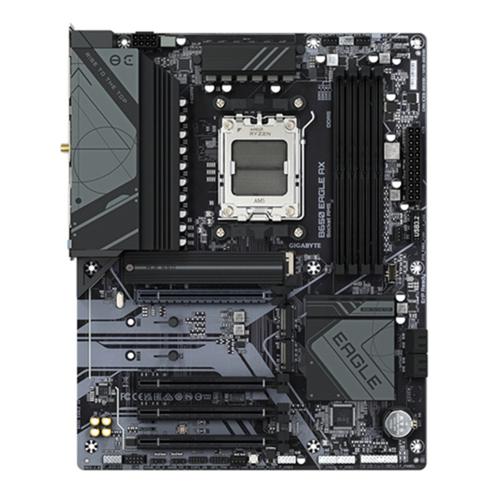Tarjeta Madre Gigabyte B650 Eagle AX S-AM5 4x DDR5 7600MHz HDMI DisplayPort