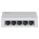 Switch Dahua Fast Ethernet DH-SF1005L 5 Puertos 10/100Mbps 1.000 Gbit/s 2000 Entradas No Administrable