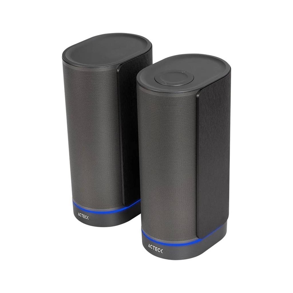 Bocina para Computadora Acteck Dynamic Exact X BS660 Alámbrico/Inalámbrico 2.0 Canales 50W RMS 2 Piezas