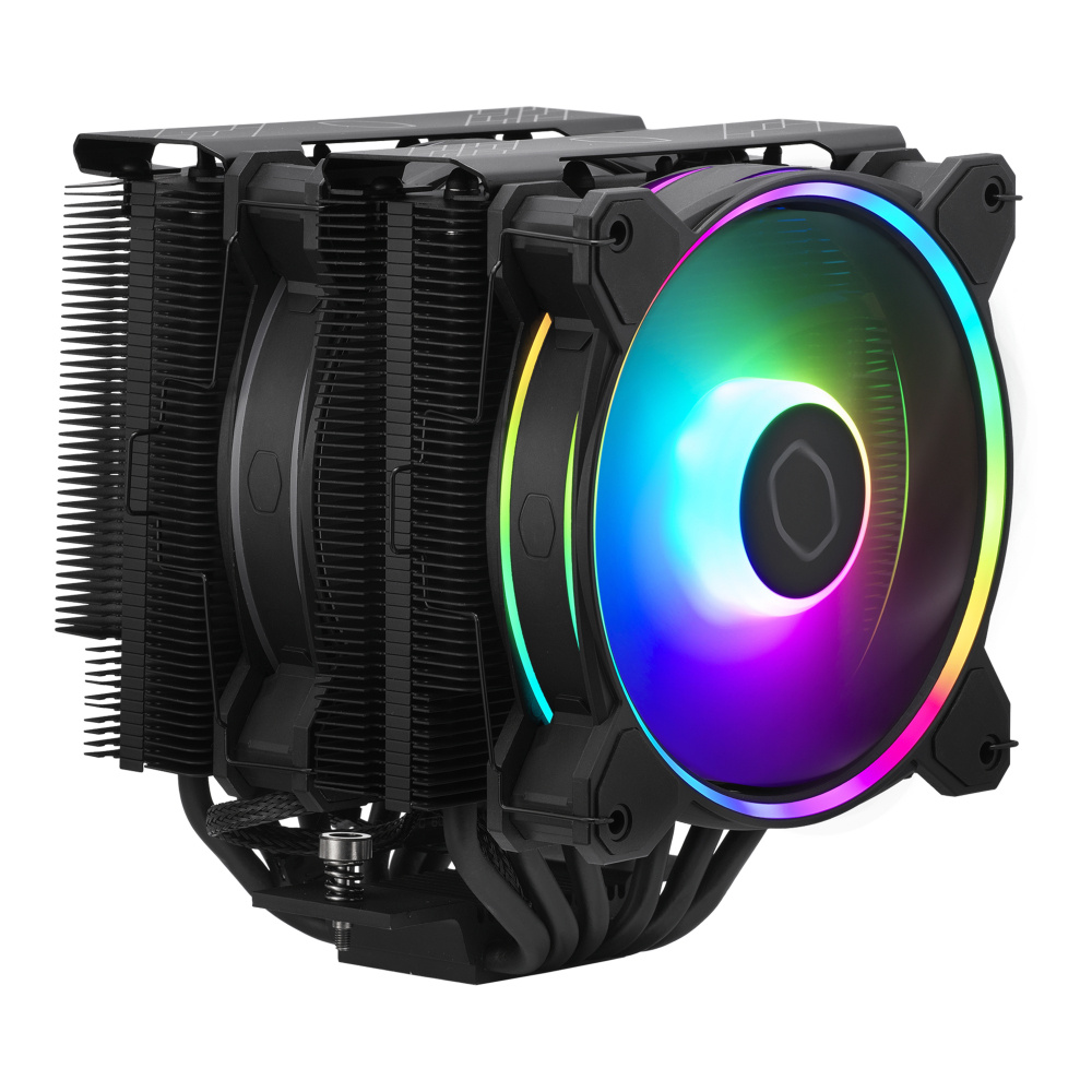 Disipador CPU Cooler Master Hyper 622 Halo, 120mm, hasta 2050RPM, Negro