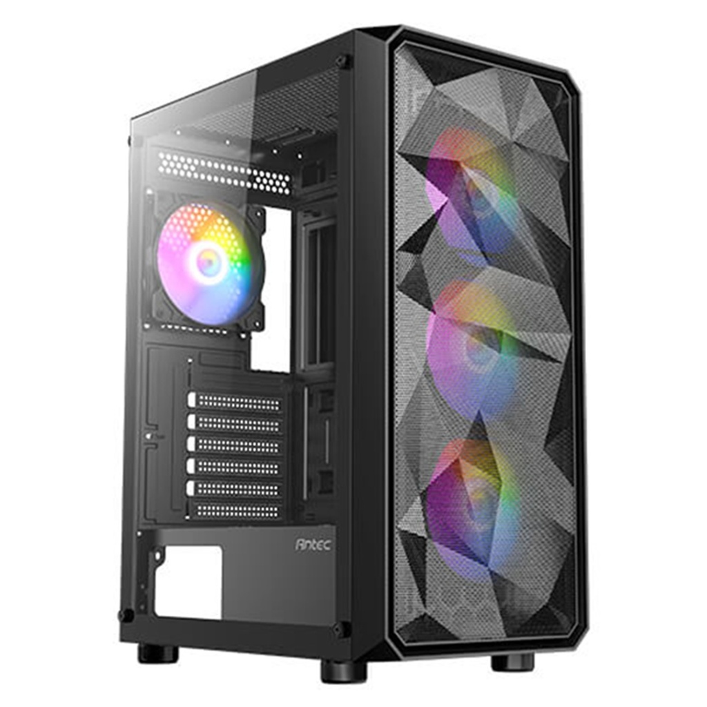 Gabinete Antec AX83 RGB EXTREME Mid-Tower ATX Sin Fuente de Poder 4 Ventiladores Instalados