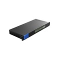 Switch Linksys Gigabit Ethernet para Rack LGS124P 24 Puertos 10/100/1000 Mbps 8000 Entradas No Administrable