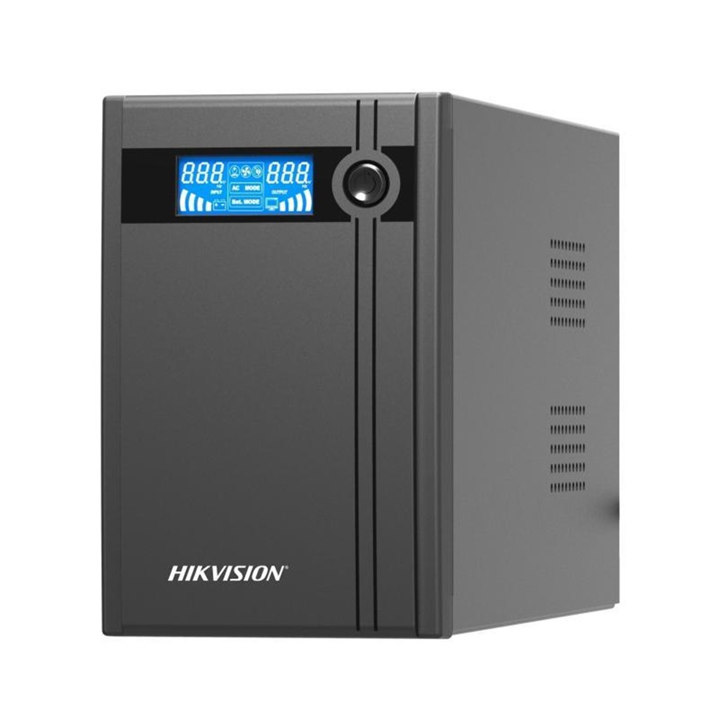 No Break Hikvision DS-UPS2000-X 1.200W 2.000VA Entrada 85V-150V Salida 102V-132V 4 Salidas