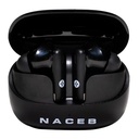 Audifonos naceb na-0322 in-ears bluetooth 5.3 usb tipo c  control tactil ans+enc