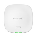 Punto De Acceso Aruba AP21 Instant On dual 2x2 Wi-Fi 6 (RW) incluye AP fuente de alimentación kit de montaje y cable de Ethernet