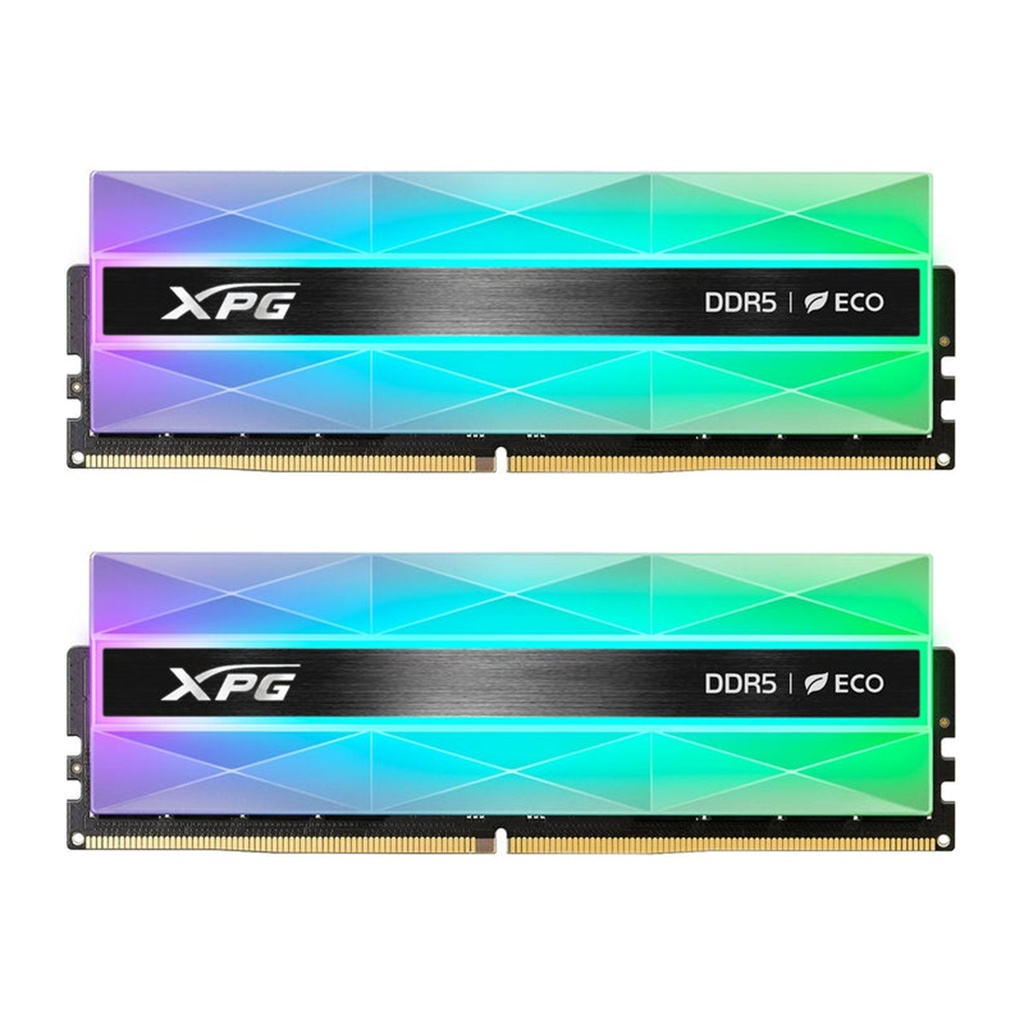 Kit Memoria RAM XPG LANCER NEON RGB DDR5 7200MHz 32GB 2x 16GB CL34 