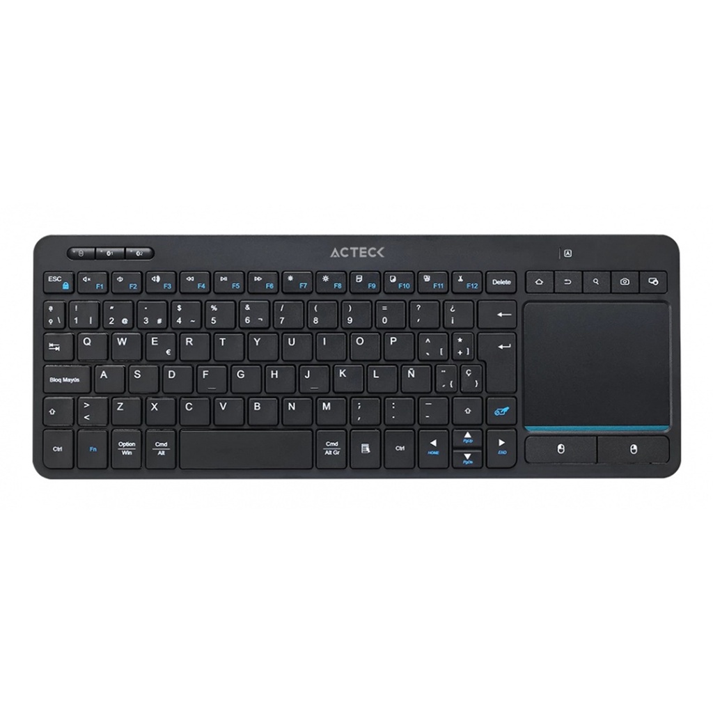 Teclado Acteck Inspire Smart TI707 60% Inalámbrico RF Bluetooth Español