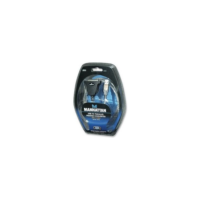Convertidor usb a db25 - paralelo manhattan 336581 - 0