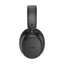 Audifonos acteck honour 2 plus hp626, inalambricos, aux. 3.5mm, usb tipo c, microfono, negro