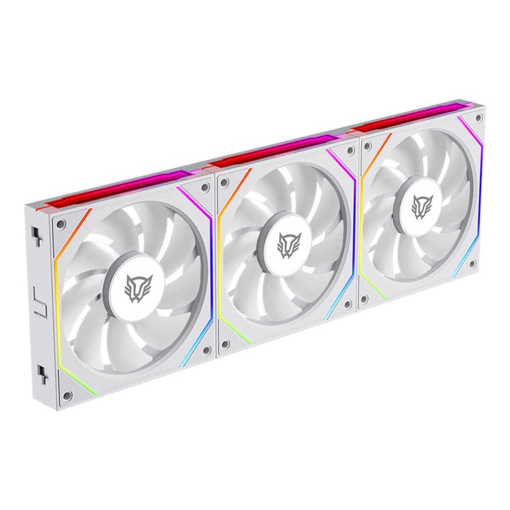 Kit 3 Ventiladores Balam Rush EOLOX LINK EXL95 Legend Series 120mm ARGB 800-1800 RPM 47.2 CFM