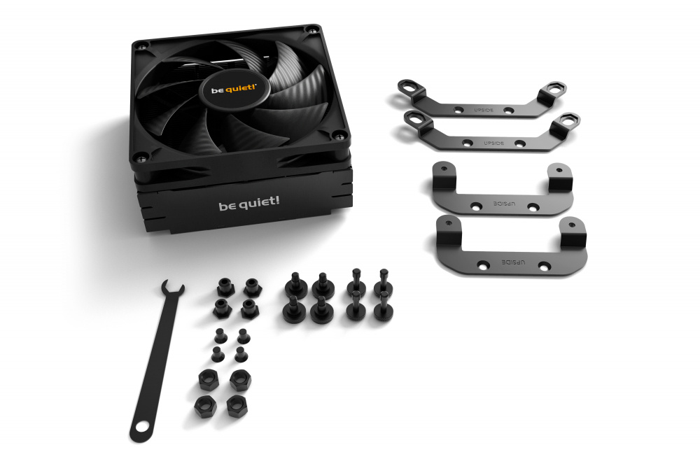 Ventilador be quiet! pure rock lp bk034 el ventilador de alta calidad de 92 mm ofrece una refrigeración silenciosa y confiable con máx. 30 - 6dba